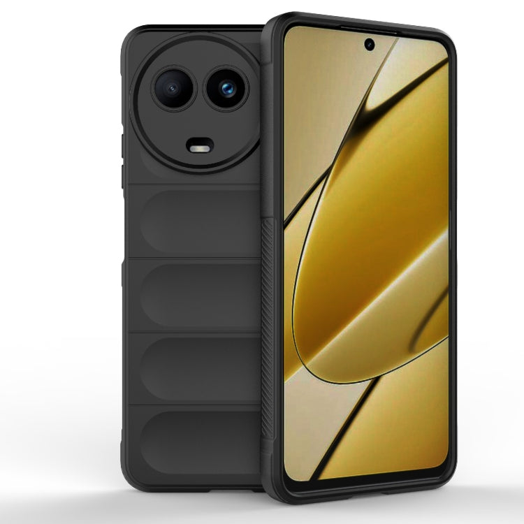 Magic Shield TPU + Flannel Phone Case, For Realme C61 4G Global, For Realme Narzo N63  4G Global, For Realme 12 5G Global, For Realme 12+ 5G Global, For Realme 12 Pro 5G / 12 Pro+, For Realme C67 4G Global, For Realme 11 4G Global, For Realme 11 5G    ...
