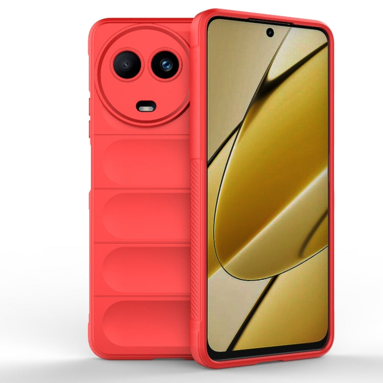 Magic Shield TPU + Flannel Phone Case, For Realme C61 4G Global, For Realme Narzo N63  4G Global, For Realme 12 5G Global, For Realme 12+ 5G Global, For Realme 12 Pro 5G / 12 Pro+, For Realme C67 4G Global, For Realme 11 4G Global, For Realme 11 5G    ...