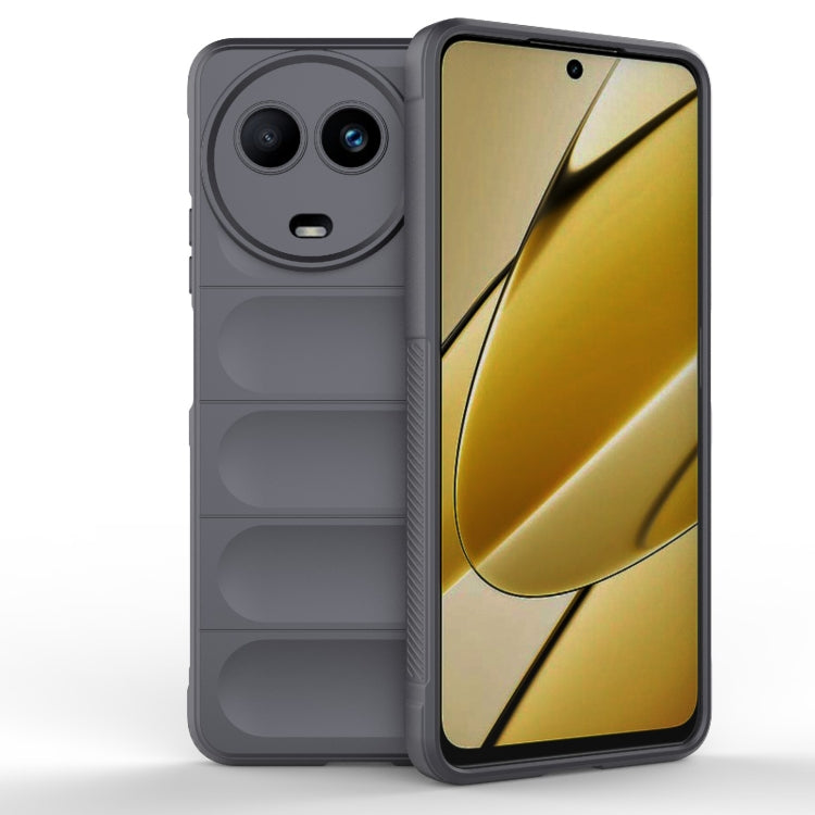 Magic Shield TPU + Flannel Phone Case, For Realme C61 4G Global, For Realme Narzo N63  4G Global, For Realme 12 5G Global, For Realme 12+ 5G Global, For Realme 12 Pro 5G / 12 Pro+, For Realme C67 4G Global, For Realme 11 4G Global, For Realme 11 5G    ...