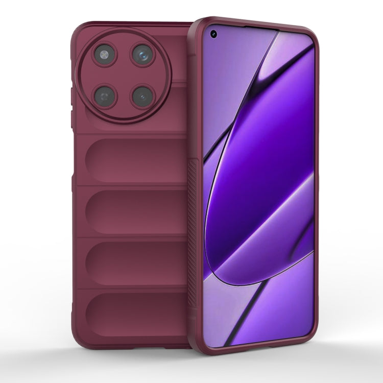 Magic Shield TPU + Flannel Phone Case, For Realme C61 4G Global, For Realme Narzo N63  4G Global, For Realme 12 5G Global, For Realme 12+ 5G Global, For Realme 12 Pro 5G / 12 Pro+, For Realme C67 4G Global, For Realme 11 4G Global, For Realme 11 5G    ...