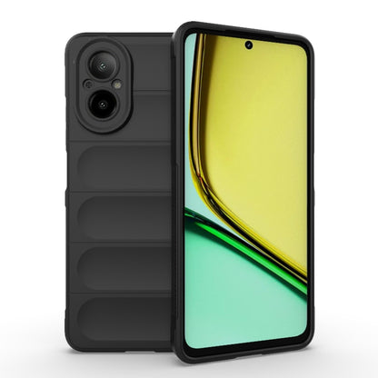 Magic Shield TPU + Flannel Phone Case, For Realme C61 4G Global, For Realme Narzo N63  4G Global, For Realme 12 5G Global, For Realme 12+ 5G Global, For Realme 12 Pro 5G / 12 Pro+, For Realme C67 4G Global, For Realme 11 4G Global, For Realme 11 5G    ...