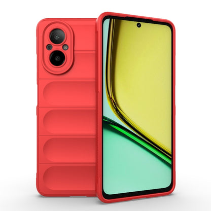 Magic Shield TPU + Flannel Phone Case, For Realme C61 4G Global, For Realme Narzo N63  4G Global, For Realme 12 5G Global, For Realme 12+ 5G Global, For Realme 12 Pro 5G / 12 Pro+, For Realme C67 4G Global, For Realme 11 4G Global, For Realme 11 5G    ...