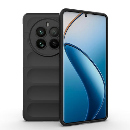 Magic Shield TPU + Flannel Phone Case, For Realme C61 4G Global, For Realme Narzo N63  4G Global, For Realme 12 5G Global, For Realme 12+ 5G Global, For Realme 12 Pro 5G / 12 Pro+, For Realme C67 4G Global, For Realme 11 4G Global, For Realme 11 5G    ...