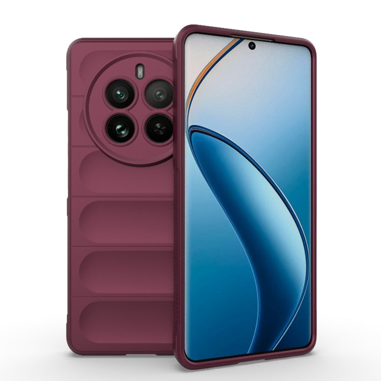 Magic Shield TPU + Flannel Phone Case, For Realme C61 4G Global, For Realme Narzo N63  4G Global, For Realme 12 5G Global, For Realme 12+ 5G Global, For Realme 12 Pro 5G / 12 Pro+, For Realme C67 4G Global, For Realme 11 4G Global, For Realme 11 5G    ...