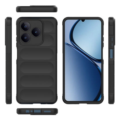 Magic Shield TPU + Flannel Phone Case, For Realme C61 4G Global, For Realme Narzo N63  4G Global, For Realme 12 5G Global, For Realme 12+ 5G Global, For Realme 12 Pro 5G / 12 Pro+, For Realme C67 4G Global, For Realme 11 4G Global, For Realme 11 5G    ...