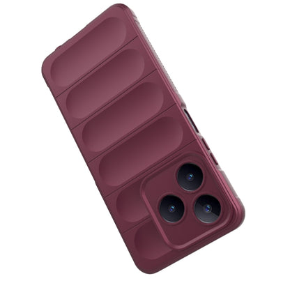 Magic Shield TPU + Flannel Phone Case, For Realme C61 4G Global, For Realme Narzo N63  4G Global, For Realme 12 5G Global, For Realme 12+ 5G Global, For Realme 12 Pro 5G / 12 Pro+, For Realme C67 4G Global, For Realme 11 4G Global, For Realme 11 5G    ...