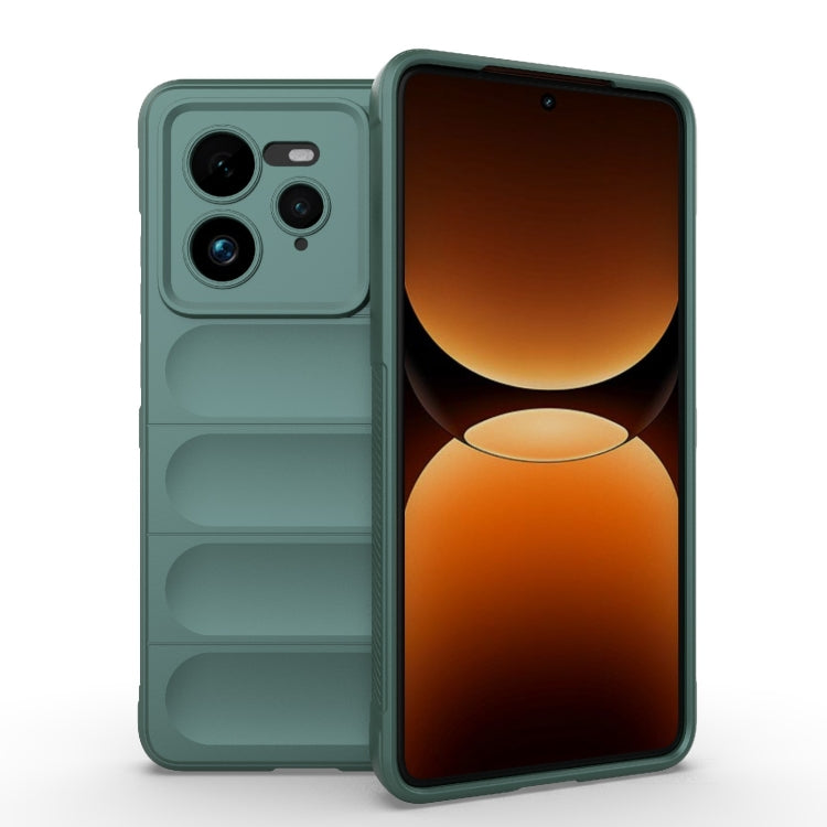 Magic Shield TPU + Flannel Phone Case, For Realme P3 Pro 5G Global, For Realme 14 Pro+ 5G, For Realme 14 Pro 5G Global, For Realme V60 Pro / 14x 5G Global, For Realme GT 7 Pro 5G, For Realme P2 Pro 5G Global, For Realme 13 Pro 5G Global, For Realme V60...