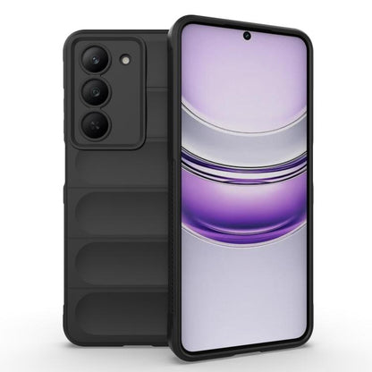 Magic Shield TPU + Flannel Phone Case, For Realme P3 Pro 5G Global, For Realme 14 Pro+ 5G, For Realme 14 Pro 5G Global, For Realme V60 Pro / 14x 5G Global, For Realme GT 7 Pro 5G, For Realme P2 Pro 5G Global, For Realme 13 Pro 5G Global, For Realme V60...