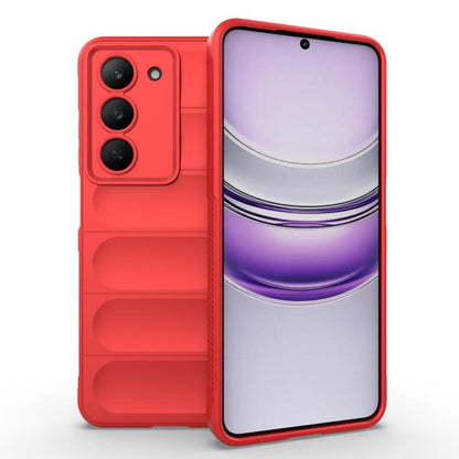 Magic Shield TPU + Flannel Phone Case, For Realme P3 Pro 5G Global, For Realme 14 Pro+ 5G, For Realme 14 Pro 5G Global, For Realme V60 Pro / 14x 5G Global, For Realme GT 7 Pro 5G, For Realme P2 Pro 5G Global, For Realme 13 Pro 5G Global, For Realme V60...