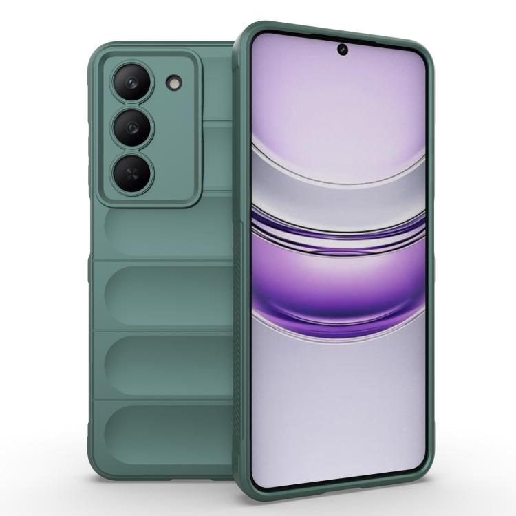 Magic Shield TPU + Flannel Phone Case, For Realme P3 Pro 5G Global, For Realme 14 Pro+ 5G, For Realme 14 Pro 5G Global, For Realme V60 Pro / 14x 5G Global, For Realme GT 7 Pro 5G, For Realme P2 Pro 5G Global, For Realme 13 Pro 5G Global, For Realme V60...