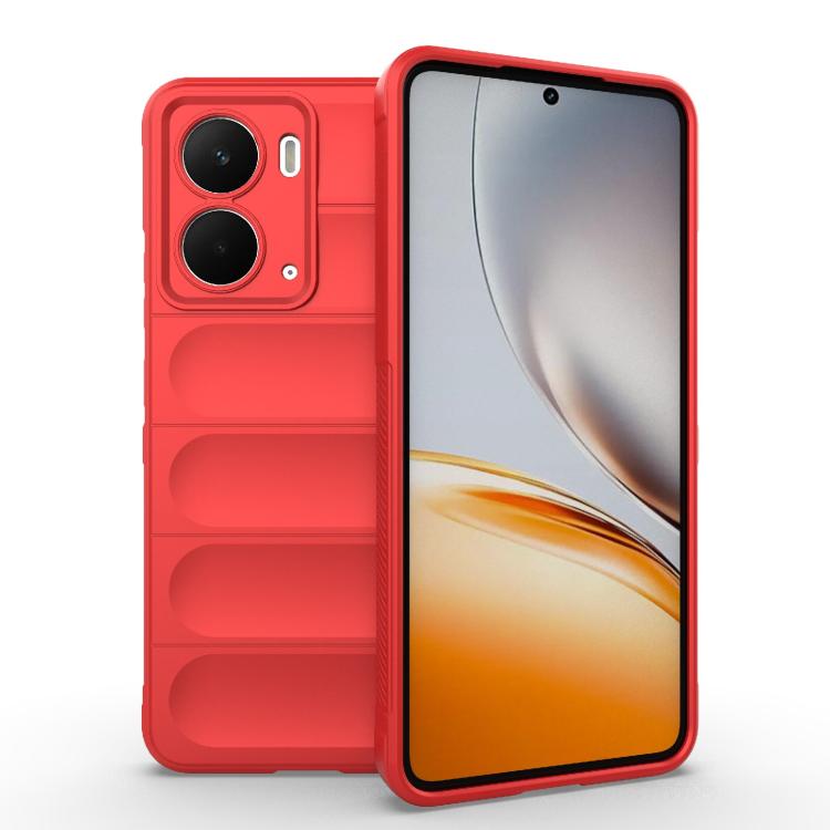 Magic Shield TPU + Flannel Phone Case, For Realme P4 Pro 5G India, For Realme P4 5G India, For Realme 15 Pro 5G Global, For Realme 15 5G Global, For Realme C73 5G Global / Narzo 80 Lite, For Realme 14T 5G Global, For Realme 14 5G Global                ...