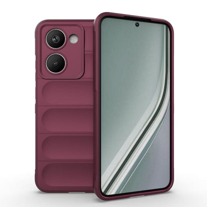 Magic Shield TPU + Flannel Phone Case, For Realme P4 Pro 5G India, For Realme P4 5G India, For Realme 15 Pro 5G Global, For Realme 15 5G Global, For Realme C73 5G Global / Narzo 80 Lite, For Realme 14T 5G Global, For Realme 14 5G Global                ...