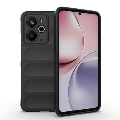 Magic Shield TPU + Flannel Phone Case, For Realme P4 Pro 5G India, For Realme P4 5G India, For Realme 15 Pro 5G Global, For Realme 15 5G Global, For Realme C73 5G Global / Narzo 80 Lite, For Realme 14T 5G Global, For Realme 14 5G Global                ...