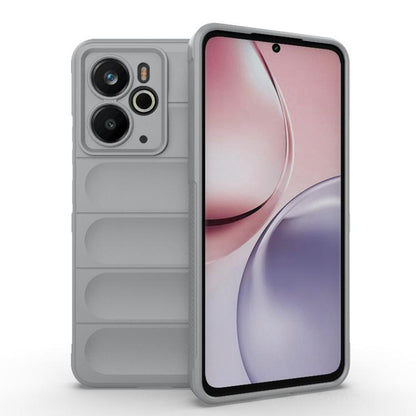 Magic Shield TPU + Flannel Phone Case, For Realme P4 Pro 5G India, For Realme P4 5G India, For Realme 15 Pro 5G Global, For Realme 15 5G Global, For Realme C73 5G Global / Narzo 80 Lite, For Realme 14T 5G Global, For Realme 14 5G Global                ...