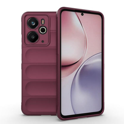 Magic Shield TPU + Flannel Phone Case, For Realme P4 Pro 5G India, For Realme P4 5G India, For Realme 15 Pro 5G Global, For Realme 15 5G Global, For Realme C73 5G Global / Narzo 80 Lite, For Realme 14T 5G Global, For Realme 14 5G Global                ...