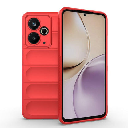 Magic Shield TPU + Flannel Phone Case, For Realme P4 Pro 5G India, For Realme P4 5G India, For Realme 15 Pro 5G Global, For Realme 15 5G Global, For Realme C73 5G Global / Narzo 80 Lite, For Realme 14T 5G Global, For Realme 14 5G Global                ...