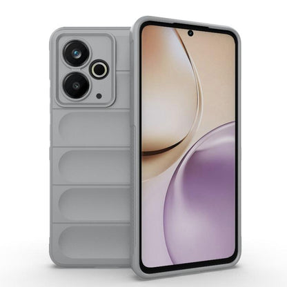 Magic Shield TPU + Flannel Phone Case, For Realme P4 Pro 5G India, For Realme P4 5G India, For Realme 15 Pro 5G Global, For Realme 15 5G Global, For Realme C73 5G Global / Narzo 80 Lite, For Realme 14T 5G Global, For Realme 14 5G Global                ...