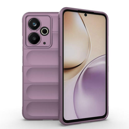 Magic Shield TPU + Flannel Phone Case, For Realme P4 Pro 5G India, For Realme P4 5G India, For Realme 15 Pro 5G Global, For Realme 15 5G Global, For Realme C73 5G Global / Narzo 80 Lite, For Realme 14T 5G Global, For Realme 14 5G Global                ...