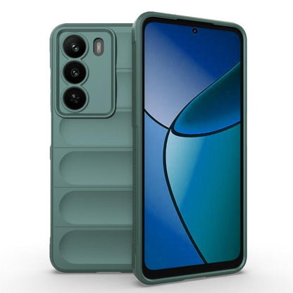 Magic Shield TPU + Flannel Phone Case, For Realme P4 Pro 5G India, For Realme P4 5G India, For Realme 15 Pro 5G Global, For Realme 15 5G Global, For Realme C73 5G Global / Narzo 80 Lite, For Realme 14T 5G Global, For Realme 14 5G Global                ...