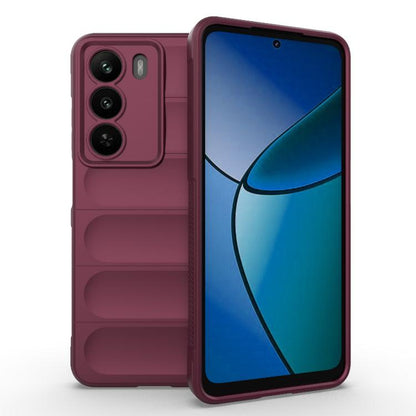 Magic Shield TPU + Flannel Phone Case, For Realme P4 Pro 5G India, For Realme P4 5G India, For Realme 15 Pro 5G Global, For Realme 15 5G Global, For Realme C73 5G Global / Narzo 80 Lite, For Realme 14T 5G Global, For Realme 14 5G Global                ...