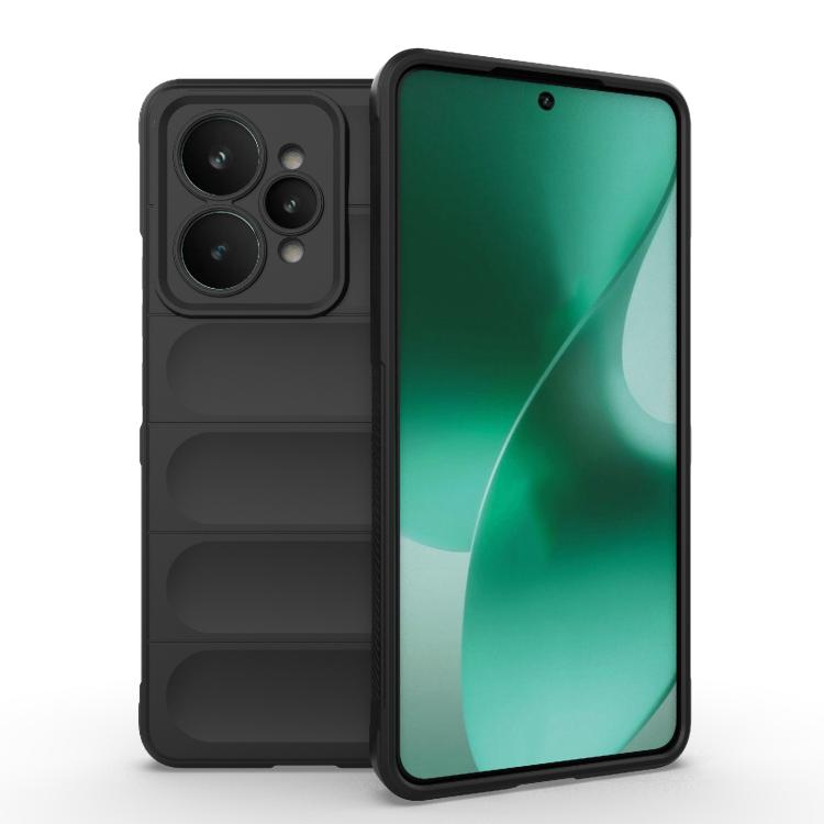 Magic Shield TPU + Flannel Phone Case, For Realme P4 Pro 5G India, For Realme P4 5G India, For Realme 15 Pro 5G Global, For Realme 15 5G Global, For Realme C73 5G Global / Narzo 80 Lite, For Realme 14T 5G Global, For Realme 14 5G Global                ...