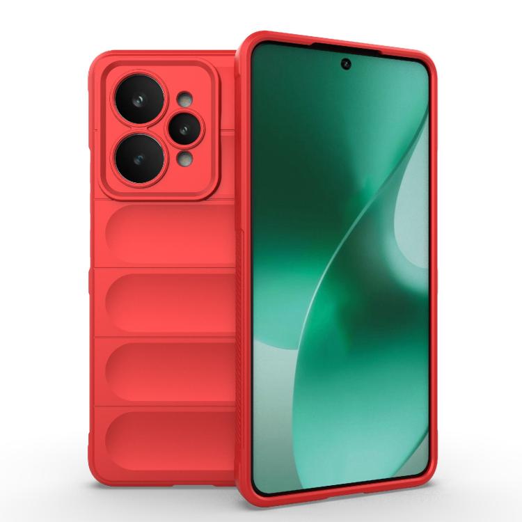 Magic Shield TPU + Flannel Phone Case, For Realme P4 Pro 5G India, For Realme P4 5G India, For Realme 15 Pro 5G Global, For Realme 15 5G Global, For Realme C73 5G Global / Narzo 80 Lite, For Realme 14T 5G Global, For Realme 14 5G Global                ...