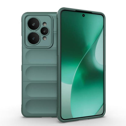 Magic Shield TPU + Flannel Phone Case, For Realme P4 Pro 5G India, For Realme P4 5G India, For Realme 15 Pro 5G Global, For Realme 15 5G Global, For Realme C73 5G Global / Narzo 80 Lite, For Realme 14T 5G Global, For Realme 14 5G Global                ...