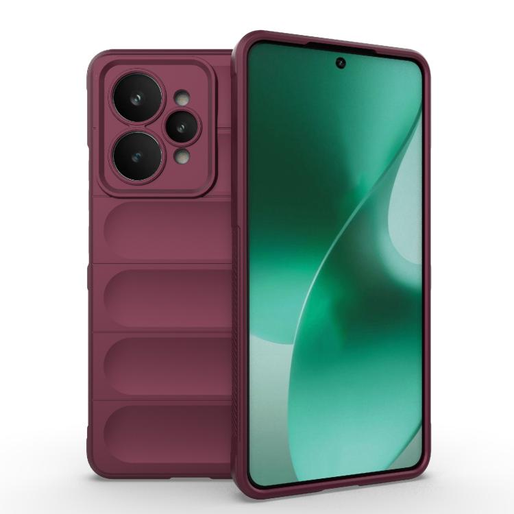 Magic Shield TPU + Flannel Phone Case, For Realme P4 Pro 5G India, For Realme P4 5G India, For Realme 15 Pro 5G Global, For Realme 15 5G Global, For Realme C73 5G Global / Narzo 80 Lite, For Realme 14T 5G Global, For Realme 14 5G Global                ...