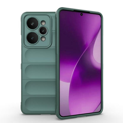 Magic Shield TPU + Flannel Phone Case, For Realme P4 Pro 5G India, For Realme P4 5G India, For Realme 15 Pro 5G Global, For Realme 15 5G Global, For Realme C73 5G Global / Narzo 80 Lite, For Realme 14T 5G Global, For Realme 14 5G Global                ...