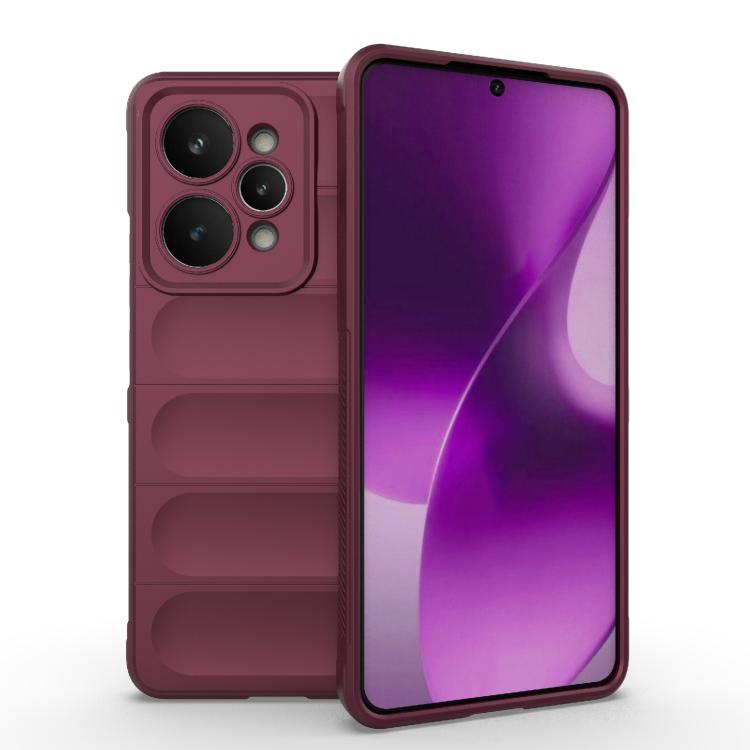 Magic Shield TPU + Flannel Phone Case, For Realme P4 Pro 5G India, For Realme P4 5G India, For Realme 15 Pro 5G Global, For Realme 15 5G Global, For Realme C73 5G Global / Narzo 80 Lite, For Realme 14T 5G Global, For Realme 14 5G Global                ...