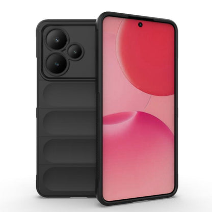 Magic Shield TPU + Flannel Phone Case, For Realme P4 Pro 5G India, For Realme P4 5G India, For Realme 15 Pro 5G Global, For Realme 15 5G Global, For Realme C73 5G Global / Narzo 80 Lite, For Realme 14T 5G Global, For Realme 14 5G Global                ...