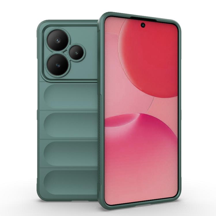 Magic Shield TPU + Flannel Phone Case, For Realme P4 Pro 5G India, For Realme P4 5G India, For Realme 15 Pro 5G Global, For Realme 15 5G Global, For Realme C73 5G Global / Narzo 80 Lite, For Realme 14T 5G Global, For Realme 14 5G Global                ...