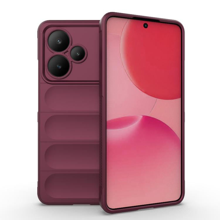 Magic Shield TPU + Flannel Phone Case, For Realme P4 Pro 5G India, For Realme P4 5G India, For Realme 15 Pro 5G Global, For Realme 15 5G Global, For Realme C73 5G Global / Narzo 80 Lite, For Realme 14T 5G Global, For Realme 14 5G Global                ...