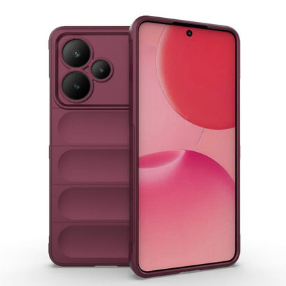 Magic Shield TPU + Flannel Phone Case, For Realme P4 Pro 5G India, For Realme P4 5G India, For Realme 15 Pro 5G Global, For Realme 15 5G Global, For Realme C73 5G Global / Narzo 80 Lite, For Realme 14T 5G Global, For Realme 14 5G Global                ...