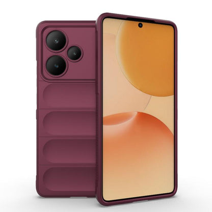 Magic Shield TPU + Flannel Phone Case, For Realme P4 Pro 5G India, For Realme P4 5G India, For Realme 15 Pro 5G Global, For Realme 15 5G Global, For Realme C73 5G Global / Narzo 80 Lite, For Realme 14T 5G Global, For Realme 14 5G Global                ...