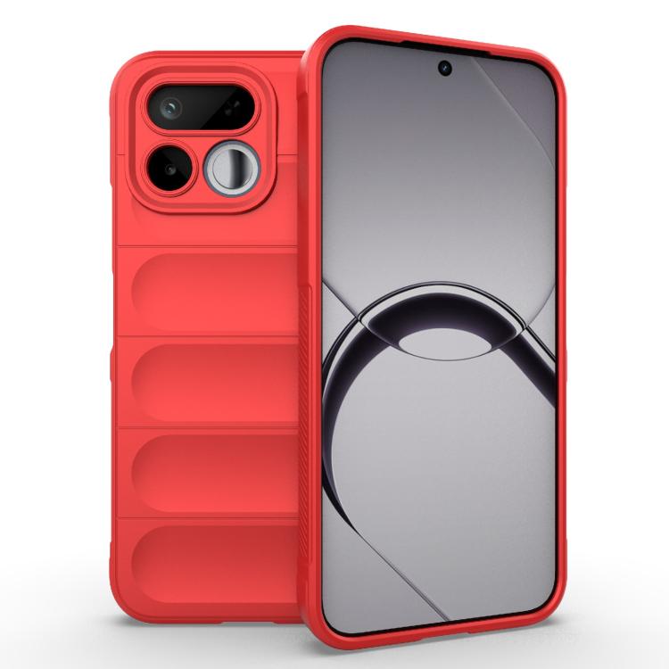 Magic Shield TPU + Flannel Phone Case, For Realme P4R 5G India, For Realme 16T 5G Global, For Realme P4 Power 5G India, For Realme C83 5G India, For Realme 16 5G Global, For Realme 16 Pro+ 5G, For Realme 16 Pro 5G, For Realme P4x 5G India              ...