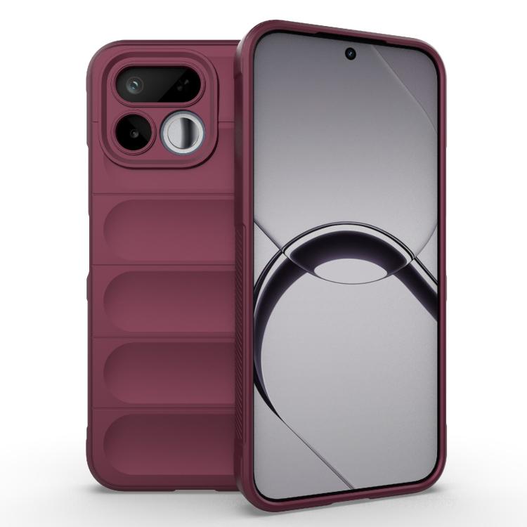 Magic Shield TPU + Flannel Phone Case, For Realme P4R 5G India, For Realme 16T 5G Global, For Realme P4 Power 5G India, For Realme C83 5G India, For Realme 16 5G Global, For Realme 16 Pro+ 5G, For Realme 16 Pro 5G, For Realme P4x 5G India              ...