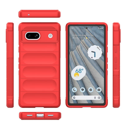 Magic Shield TPU + Flannel Phone Case, For Google Pixel 8 5G, For Google Pixel 7a
