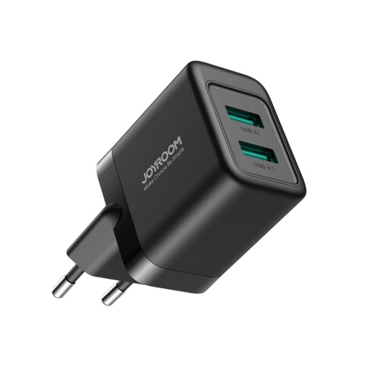 JOYROOM JR-TCN01 2.4A Dual Ports USB Charger, EU Plug, UK Plug