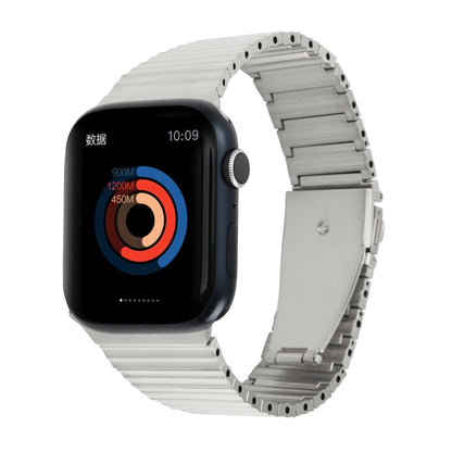 Ocean Metal Replacement Watch Band, For Apple Watch SE 2023 44mm, For Apple Watch Ultra 49mm, For Apple Watch 8 41mm, For Apple Watch 8 45mm, For Apple Watch SE 2023 40mm, For Apple Watch 7 45mm, For Apple Watch SE 2022 40mm, For Apple Watch SE 2022 44...
