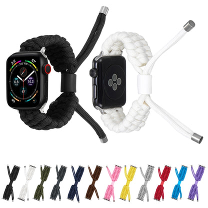 Stretch Plain Silicone Bean Watch Band, For Apple Watch Ultra 49mm, For Apple Watch SE 2023 44mm, For Apple Watch 8 41mm, For Apple Watch 8 45mm, For Apple Watch 7 41mm, For Apple Watch 7 45mm, For Apple Watch SE 2022 40mm, For Apple Watch SE 2022 44mm