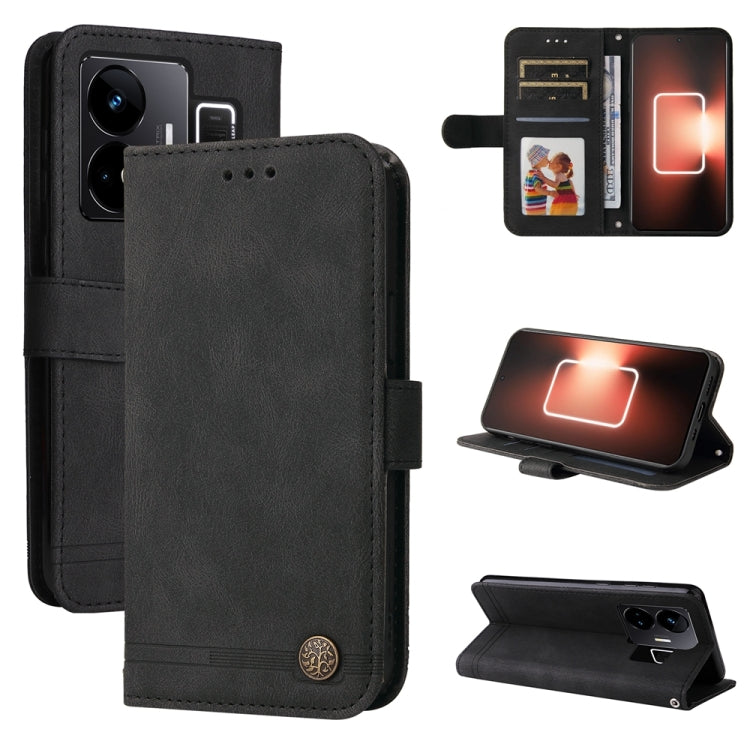 Skin Feel Life Tree Metal Button Leather Phone Case, For Realme C67 4G Global, For Realme C67 5G / 11 5G Taiwan Version, For Realme 11 4G Global, For Realme C53 / Narzo N53, For Realme 11, For Realme 11 Pro / 11 Pro+, For Realme C65 4G, For Realme C55 ...