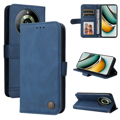 Skin Feel Life Tree Metal Button Leather Phone Case, For Realme C67 4G Global, For Realme C67 5G / 11 5G Taiwan Version, For Realme 11 4G Global, For Realme C53 / Narzo N53, For Realme 11, For Realme 11 Pro / 11 Pro+, For Realme C65 4G, For Realme C55 ...