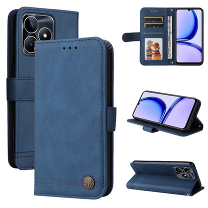 Skin Feel Life Tree Metal Button Leather Phone Case, For Realme C67 4G Global, For Realme C67 5G / 11 5G Taiwan Version, For Realme 11 4G Global, For Realme C53 / Narzo N53, For Realme 11, For Realme 11 Pro / 11 Pro+, For Realme C65 4G, For Realme C55 ...