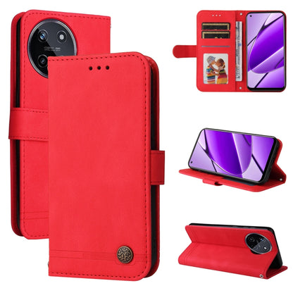 Skin Feel Life Tree Metal Button Leather Phone Case, For Realme C67 4G Global, For Realme C67 5G / 11 5G Taiwan Version, For Realme 11 4G Global, For Realme C53 / Narzo N53, For Realme 11, For Realme 11 Pro / 11 Pro+, For Realme C65 4G, For Realme C55 ...