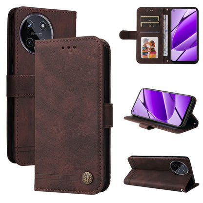 Skin Feel Life Tree Metal Button Leather Phone Case, For Realme C67 4G Global, For Realme C67 5G / 11 5G Taiwan Version, For Realme 11 4G Global, For Realme C53 / Narzo N53, For Realme 11, For Realme 11 Pro / 11 Pro+, For Realme C65 4G, For Realme C55 ...