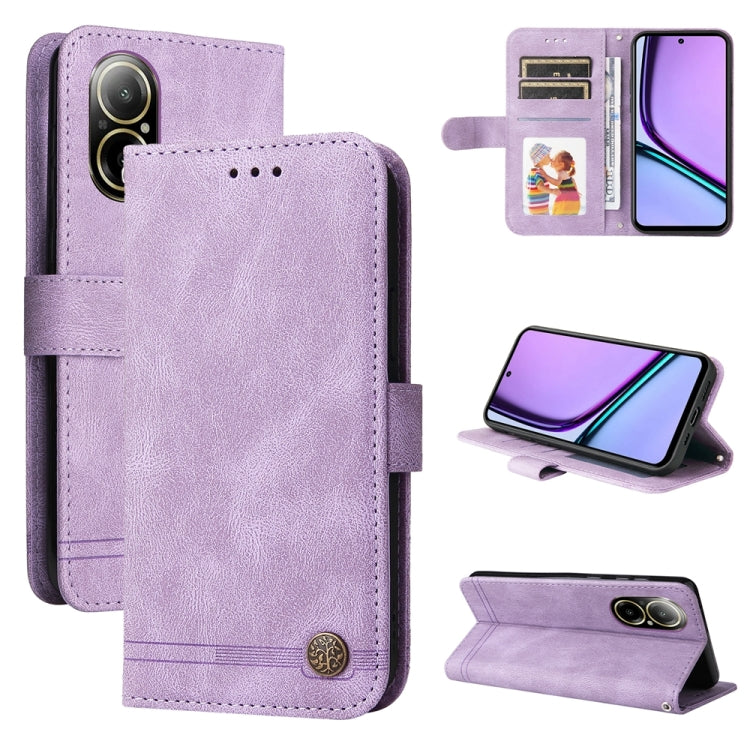Skin Feel Life Tree Metal Button Leather Phone Case, For Realme C67 4G Global, For Realme C67 5G / 11 5G Taiwan Version, For Realme 11 4G Global, For Realme C53 / Narzo N53, For Realme 11, For Realme 11 Pro / 11 Pro+, For Realme C65 4G, For Realme C55 ...