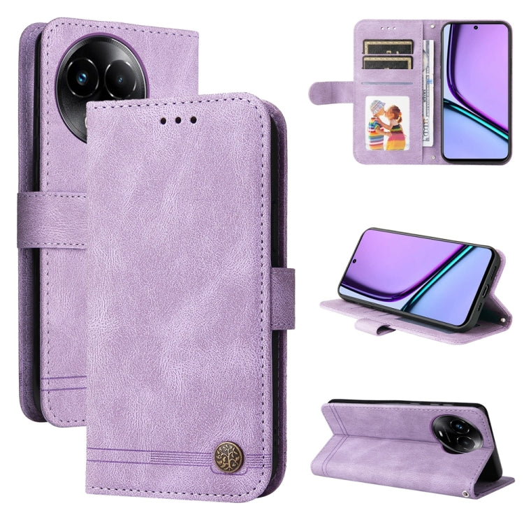 Skin Feel Life Tree Metal Button Leather Phone Case, For Realme C67 4G Global, For Realme C67 5G / 11 5G Taiwan Version, For Realme 11 4G Global, For Realme C53 / Narzo N53, For Realme 11, For Realme 11 Pro / 11 Pro+, For Realme C65 4G, For Realme C55 ...