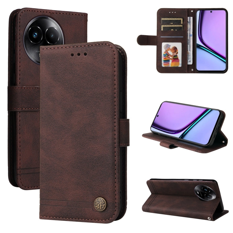 Skin Feel Life Tree Metal Button Leather Phone Case, For Realme C67 4G Global, For Realme C67 5G / 11 5G Taiwan Version, For Realme 11 4G Global, For Realme C53 / Narzo N53, For Realme 11, For Realme 11 Pro / 11 Pro+, For Realme C65 4G, For Realme C55 ...