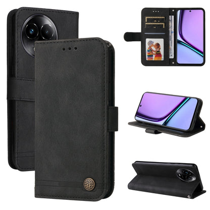 Skin Feel Life Tree Metal Button Leather Phone Case, For Realme C67 4G Global, For Realme C67 5G / 11 5G Taiwan Version, For Realme 11 4G Global, For Realme C53 / Narzo N53, For Realme 11, For Realme 11 Pro / 11 Pro+, For Realme C65 4G, For Realme C55 ...